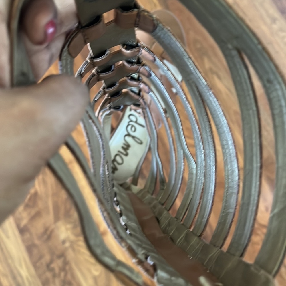 Sam Edelman - tan gladiator sandals - size 8.5 - Picture 4 of 6